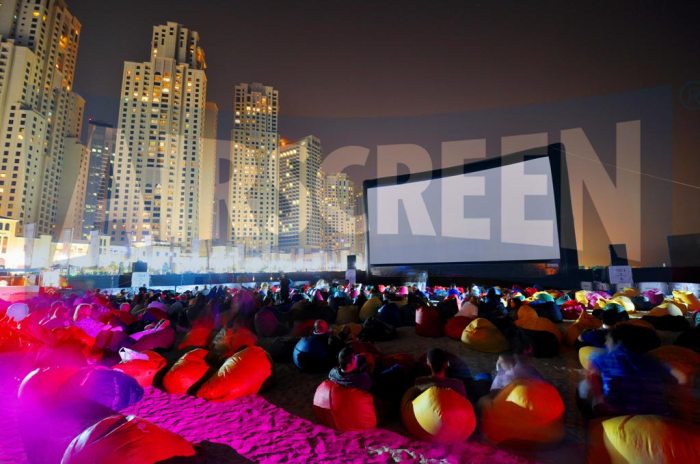 outdoor movies at Dubai International Film Fest